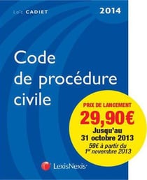 Code de procédure civile (édition 2014)