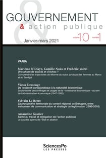 Revue gouvernement et action publique n.10
