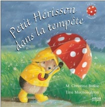 Petit hérisson dans la tempête