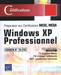 Windows xp professionnel - examen 70-270