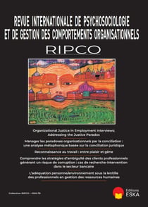 Reconnaissance au travail : entre plaisir et gêne : revue internationale de psychosociologie