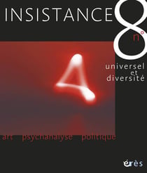 Revue Insistance n.8 : universel et diversité
