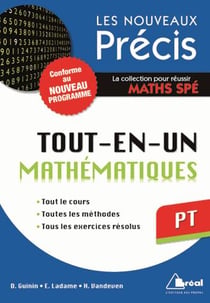 Tout-en-un mathématiques PT