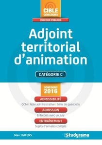 Adjoint territorial d'animation