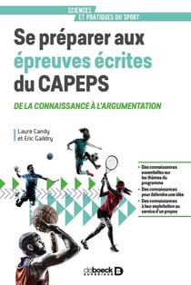 Se préparer aux épreuves écrites du CAPEPS - de la connaissance à l'argumentation
