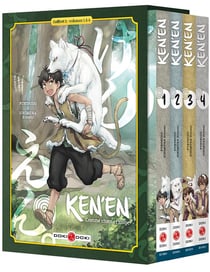 Ken'en - comme chien et singe : coffret vol.1 : Tomes 1 à 4