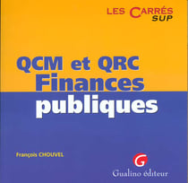 Qcm et qrc finances publiques