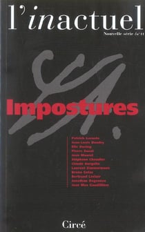 Revue l'inactuel 11 - impostures