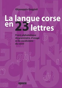 La langue corse en 23 lettres