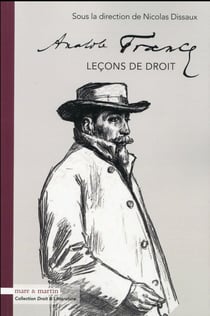 Anatole France - leçons de droit