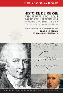 Histoire de Russie, avec sa partie partie politique par Mr. Koch, professeur à Strasbourg : Constitution de l'empire de Russie