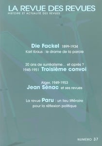 La revue des revues n.37