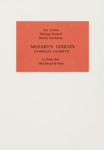Mozart's lexikon