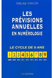 Les prévisions annuelles en numérologie - le cycle de 9 ans