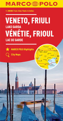 VENETIE, FRIOUL : LAC DE GARDE 1 : 200 000