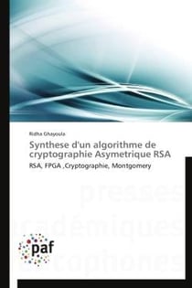 Synthèse d'un algorithme de cryptographie asymetrique RSA