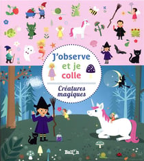 Cherche, trouve, colle - créatures magiques