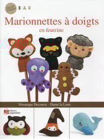 Marionnettes à doigts en feutrine