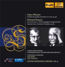 Edition Staatskapelle Dresden vol.13 : Karl Böhm - Pfitzner & Strauss