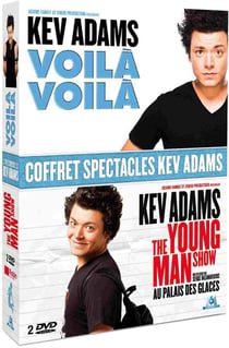 Coffret spectacles Kev Adams: Voilà voilà + The Young Man Show