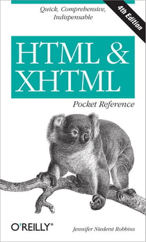 Html & xhtml pocket reference