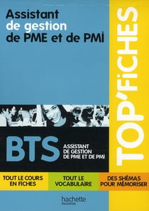 Top'fiches - assistante de gestion de pme pmi - bts assistante de gestion pme pmi