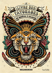 Le livre des tatouages - 100 modèles à colorier