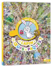 Cherche et trouve : Où sont cachés le lapin et les oeufs de Pâques ?