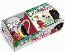 Angry birds - mug cake