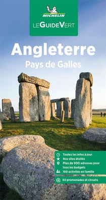 Le guide vert : Angleterre, Pays de Galles (édition 2023)