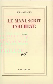 Le manuscrit inacheve
