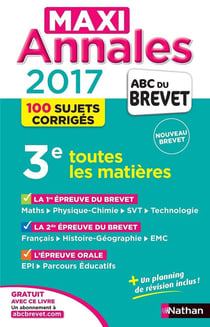 Maxi-Annales Brevet 2017