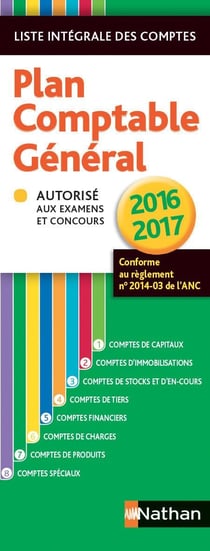 Plan Comptable général 2016-2017