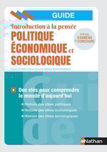 Introduction à la pensée économique politique et sociologique (édition 2019)