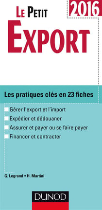 Le petit export - les pratiques clés en 23 fiches (édition 2016)