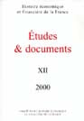 Etudes et documents - 2000 (édition 2003)