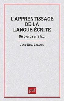 Apprentissage de la langue écrite