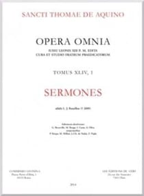 Sermones relié - Opera omnia tomus XLIV Volume 1