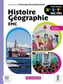 Histoire géographie EMC : 2de, 1re, terminale bac pro - manuel de l'élève (édition 2021)