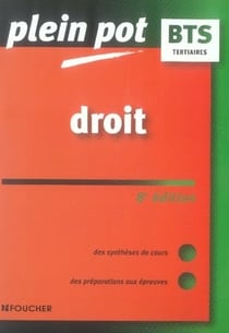 Droit - bts tertiaires (8e édition)