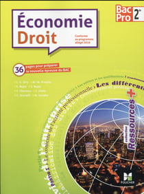 Ressources + : économie-droit - 2de BAC pro