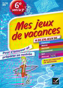 Mon cahier de jeux et de révisions - 6ème