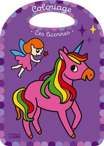 COLORIAGE FEERIQUE LICORNES
