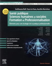 Santé publique/sciences humaines et sociales/formation et professionnalisation - éléments pour une écologie de la pratique professionnelle