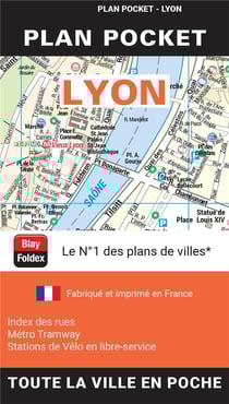 Lyon : Plan pocket (édition 2024)