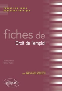 Fiches de droit de l'emploi