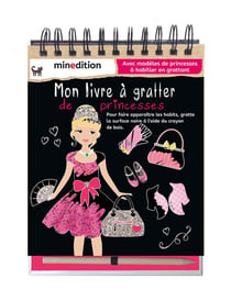 Mon livre à gratter des princesses