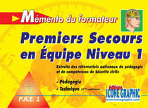 Memento du formateur premiers secours en équipe niveau 1 (3e édition)