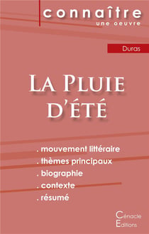 La pluie d'été, de Marguerite Duras