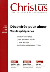 Revue Christus n.259 : juillet